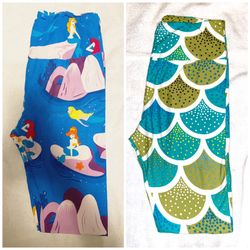 Disney Inspired Leggings Mermaid
