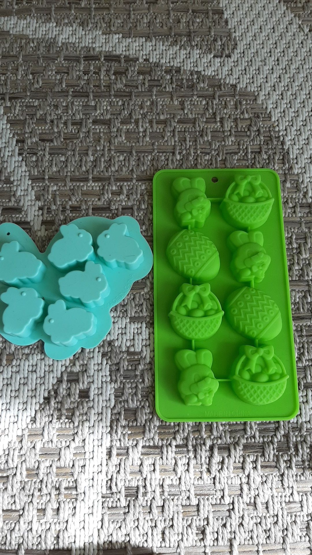 Easter silicone candy molds