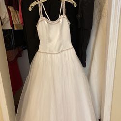 Wedding  Dress White Size 4 