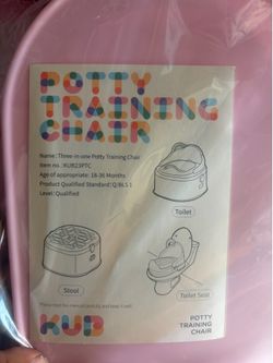 Potty training chair