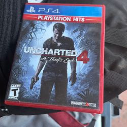 Uncharted 4: A Thief's End (Greatest Hits Edition PS4) PLAYSTATION 4 GOOD!!!