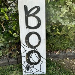 Halloween Wood Sign