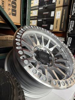 17” MACHINED SILVER RRW WHEELS ON SALE!!! 6x139.7