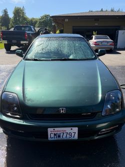 Honda Prelude Green Coupe