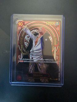 Shanks - OP09-004 (SP) (Gold)