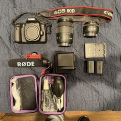 Canon 80D!!! Perfect Starter Kit