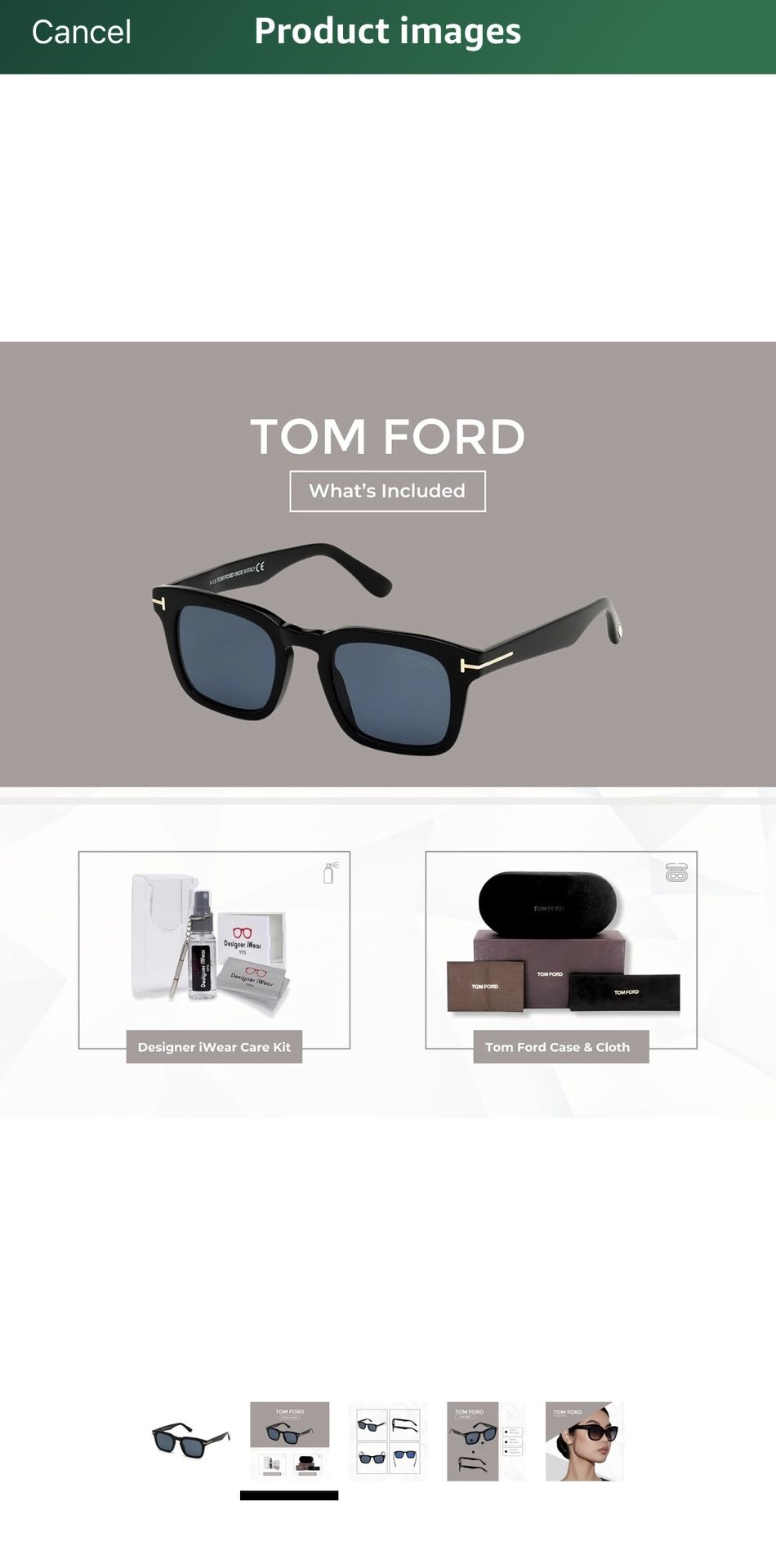 New Men’s Tom Ford Sunglasses