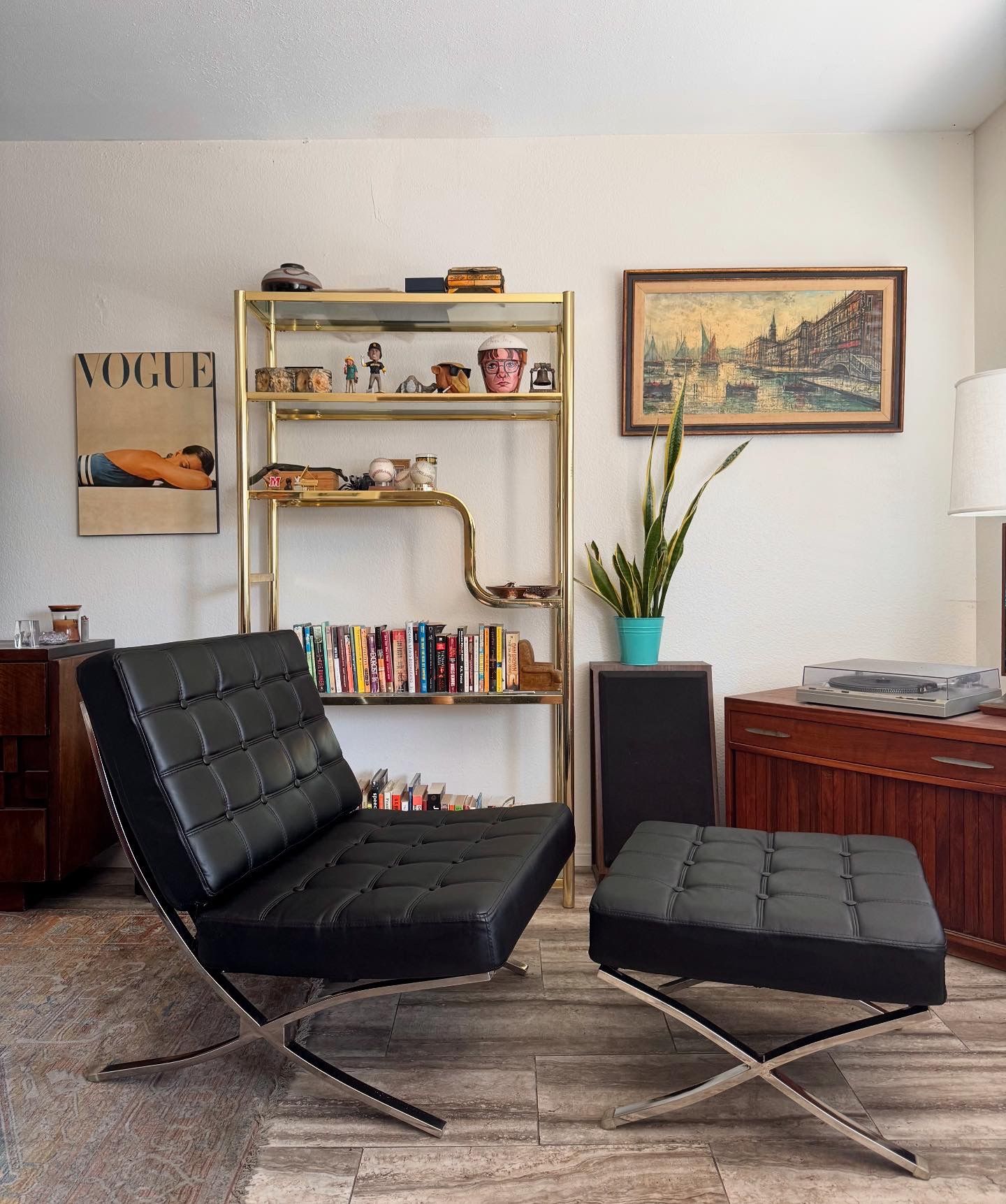 Barcelona Style Lounge Chair