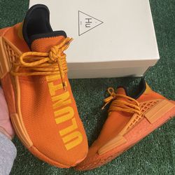 Adidas Human Race Orange Size 9