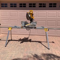 Dewalt Miter Saw With Laser And Stand