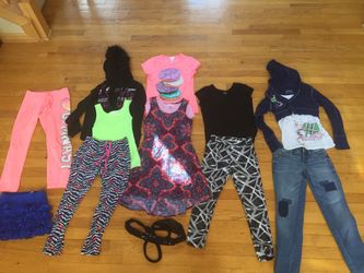 Justice size 8 wardrobe