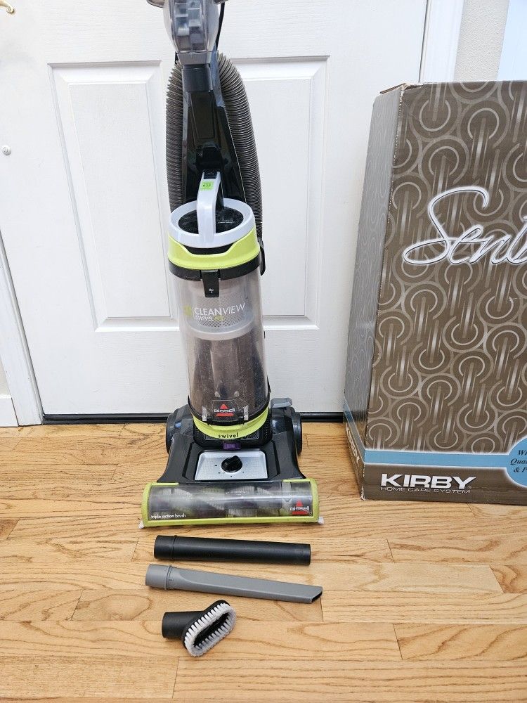 New Cond. Vacuum With ATTACHMENT , WORKS EXCELLENT , AMAZING POWER SUCES. IN THE BOX