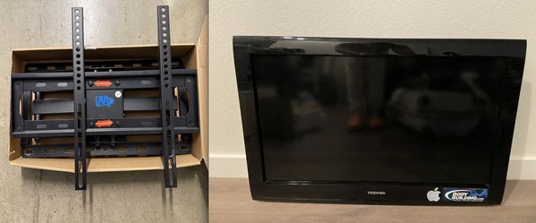 WEEKEND DEC 13-14 PICKUP! MountingDream MD2380 Tv Mount + Toshiba 1080p TV + Original Stand + Remote