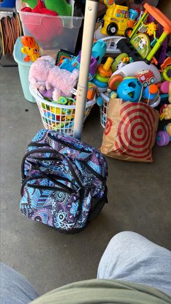 Backpack with wheels