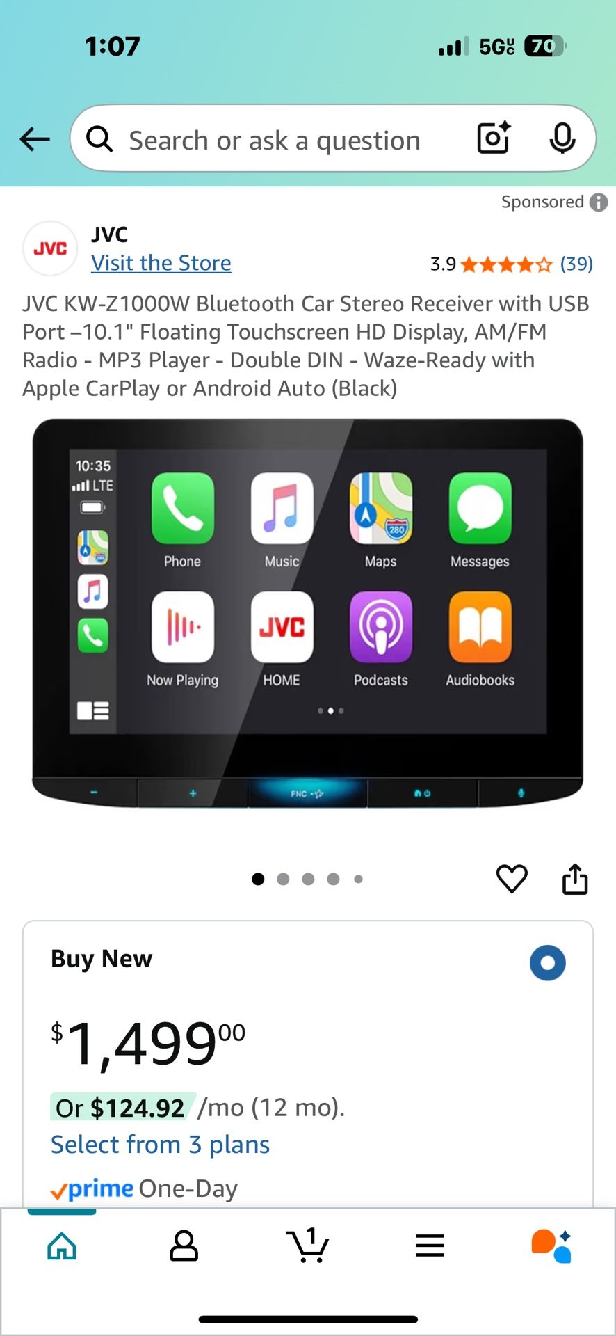 JVC Doble Din