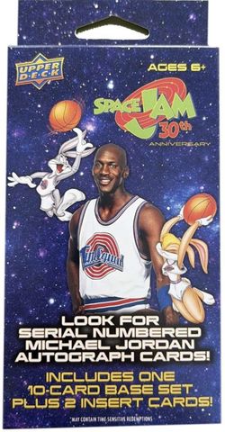 2026 Upper Deck - Space Jam 30th Anniversary 12 Card Hanger Box SEALED