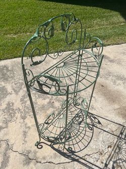 Vintage Metal Plant Stands