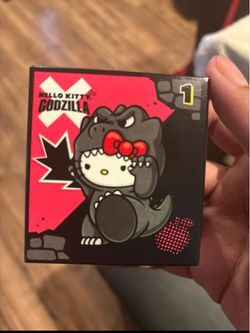 Hello Kitty x Godzilla Blind Box Figure