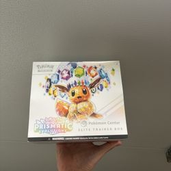 Pokémon Center Prismatic Evolutions ETB Sealed