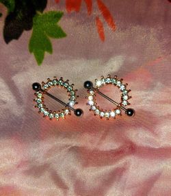 14 Gage Wrap Around Nipple Rings