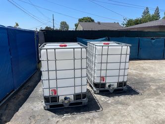 330 gallon tote rain water