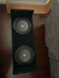 Kicker comp  speakers in box