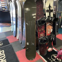 Salomon Link 154 Snowboard Cerified With Warranty 