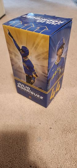 Julio Rodriguez bat flip bobblehead