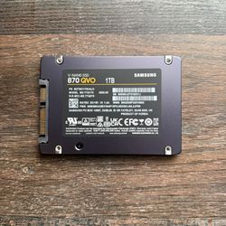 SAMSUNG 870 QVO SATA III SSD 1TB 2.5" Internal Solid State Drive, Upgrade Desktop PC or Laptop Memory and Storage for IT Pros, Creators, Everyday User