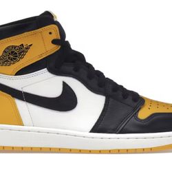 Nike Air Jordan 1 Taxi Size 8 And 10.5