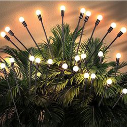 ✨New✨ Firefly Lights 4 pcs Swaying Solar Garden Lights