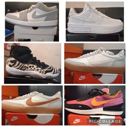 Female Nike & Asics Sneakers Bulk 