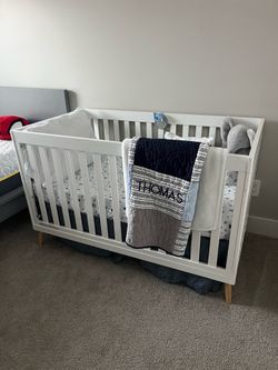 Cuna para bebés blanca