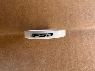 FSA Polycarbonate  Headset/Stem Spacer Set Of (4) 1-1/8" X 5mm White