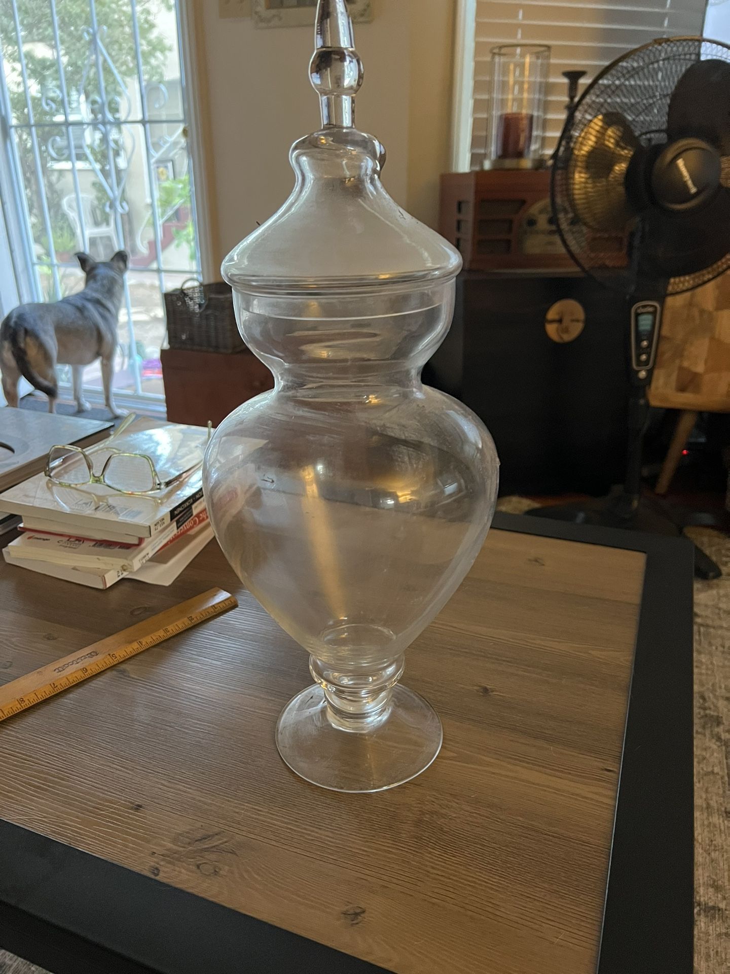 Beautiful Glass With Lid From World Market