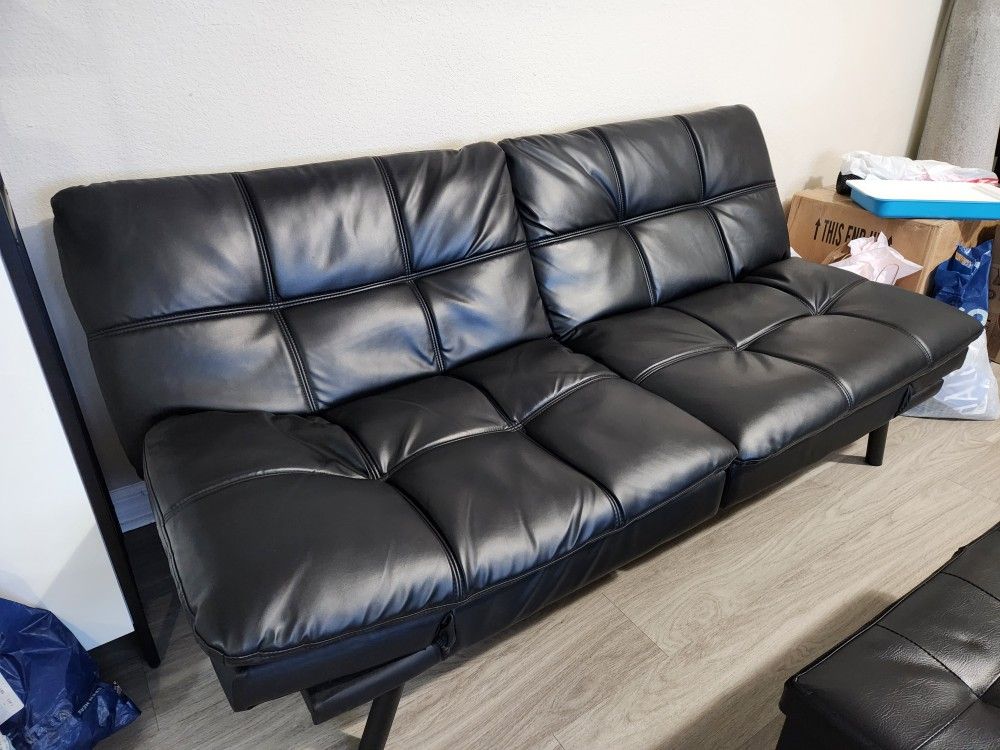 Black Futon Couch