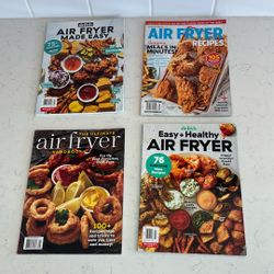 Four Air Fryer Recipe Magazines