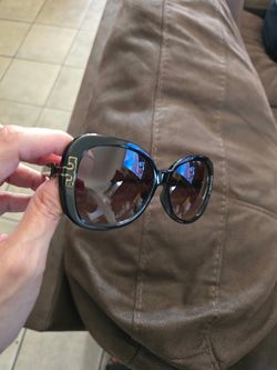 TORY BURCH TY 7133U 1709/13 BLK GRADIENT AUTHENTIC DESIGNER SUNGLASSES 57-16