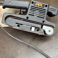 Skil 3/4H.P. Belt Sander Sanding Wood Metal Lathe Mill Air Compressor Tool Craftsman 