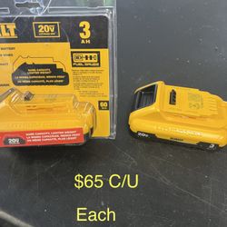 Dewalt Batteries 