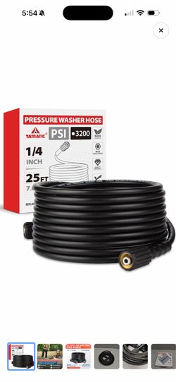 Pressure washer hose