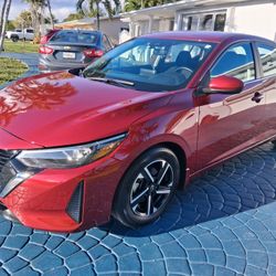RED BEAUTY!!! LIKE NEW...2024 NISSAN SENTRA SV