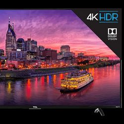 55"  4K Smart TV with wall mount