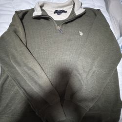 US polo assassin quarter zip