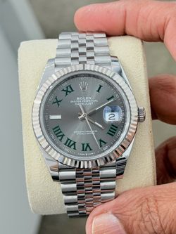 2022 Rolex 41mm Wimbledon DateJust-II Model 126334