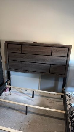 Bed frame dresser