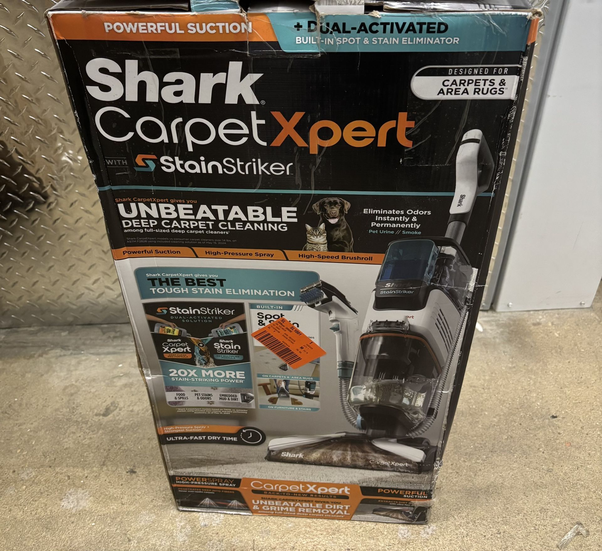 Shark CarpetXpert with StainStriker