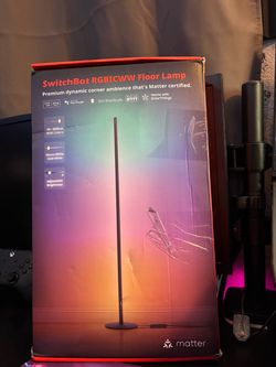 SwitchBot RGBICWW Smart Floor Lamp
