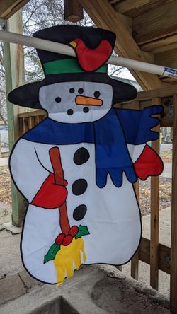 Snowman Decoration - Christmas Flag Holiday Decor