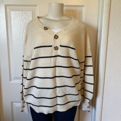 Women’s new small Knit sweater Oversized 